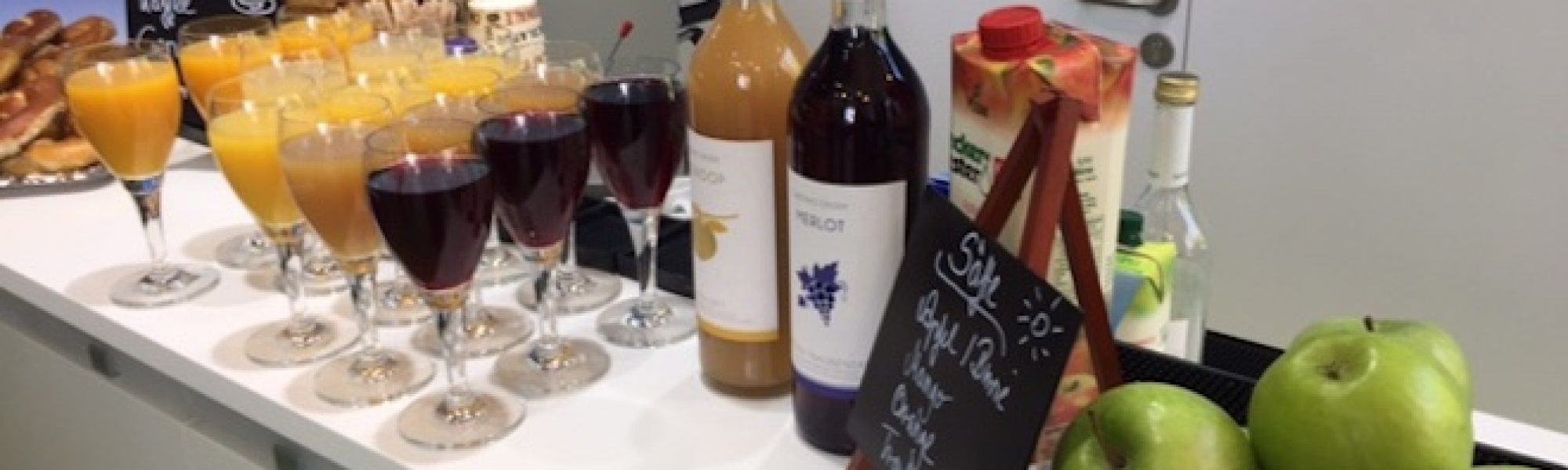 mobile Saftbar mieten, mobile Vitaminbar auf dem Kongress in Bad Nauheim