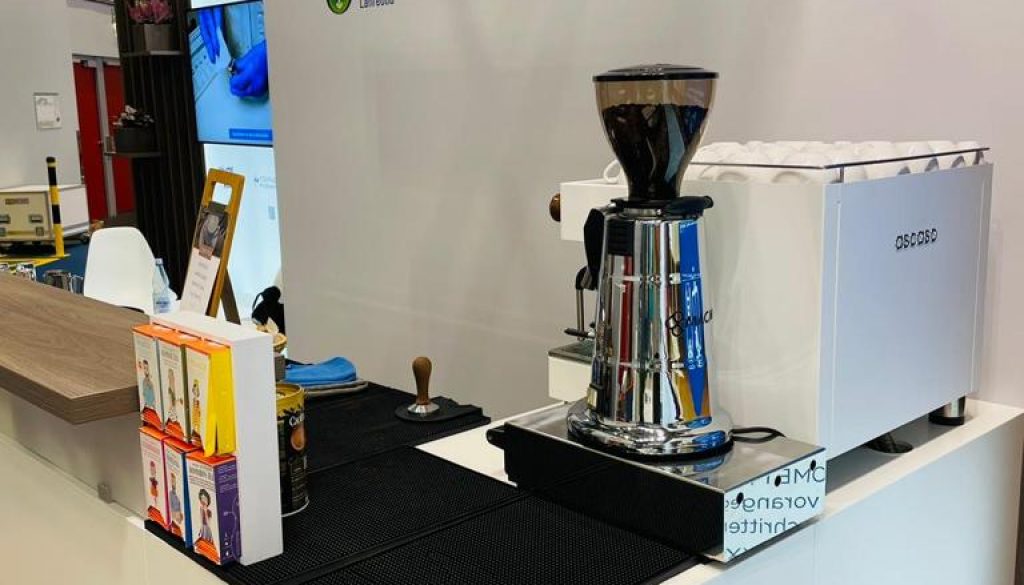 Euroblech messe barista mieten