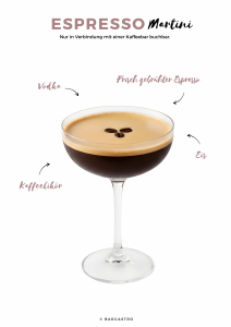 Espresso Martini am Messestand buchen