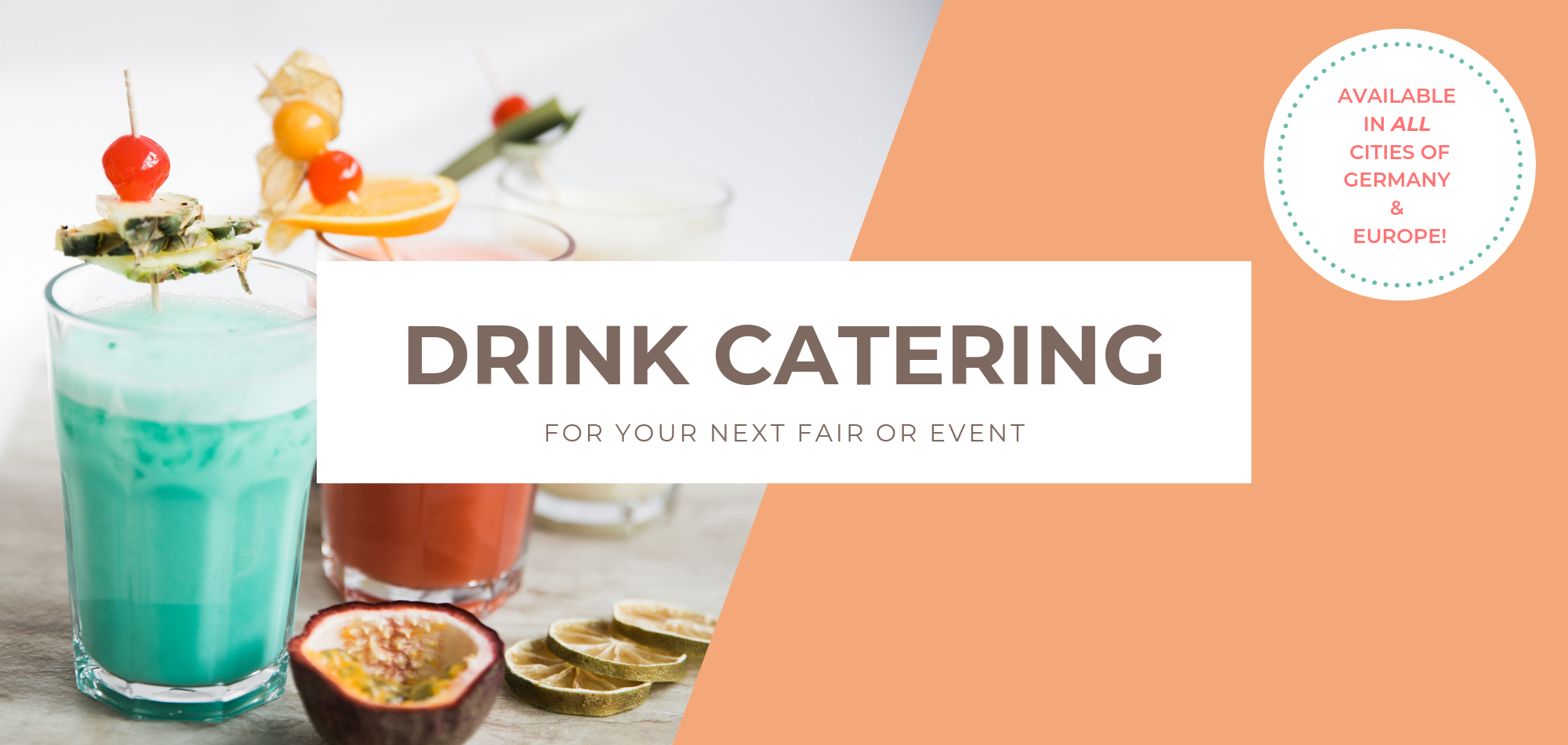 Fair trade catering Hannover Messe