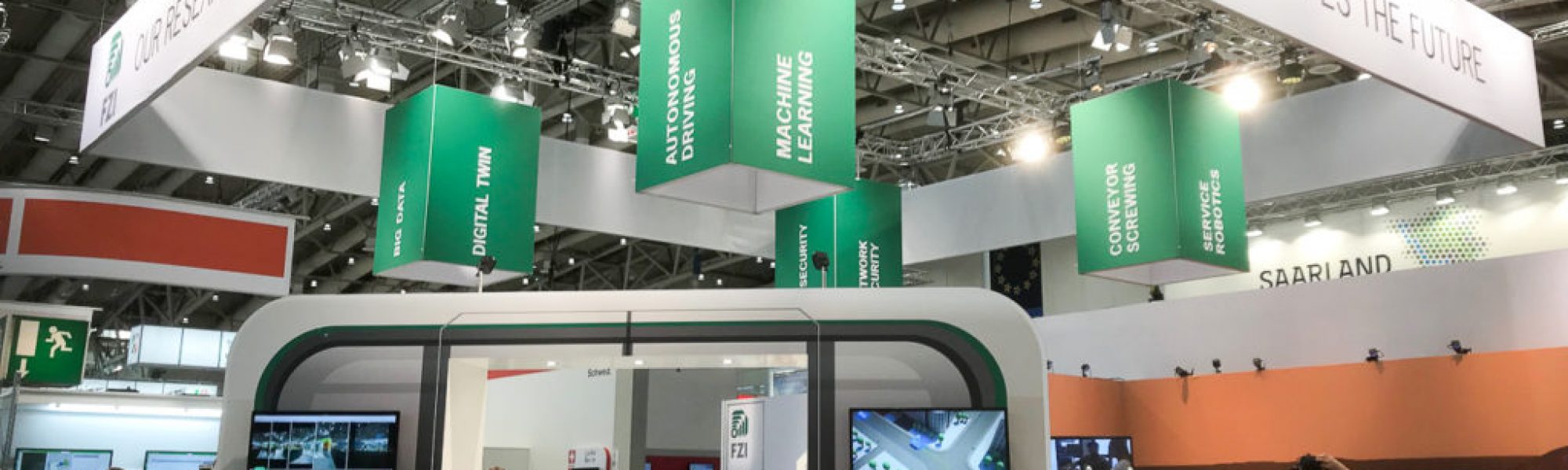 messestand Idee Hannover Messe mobile bar mieten