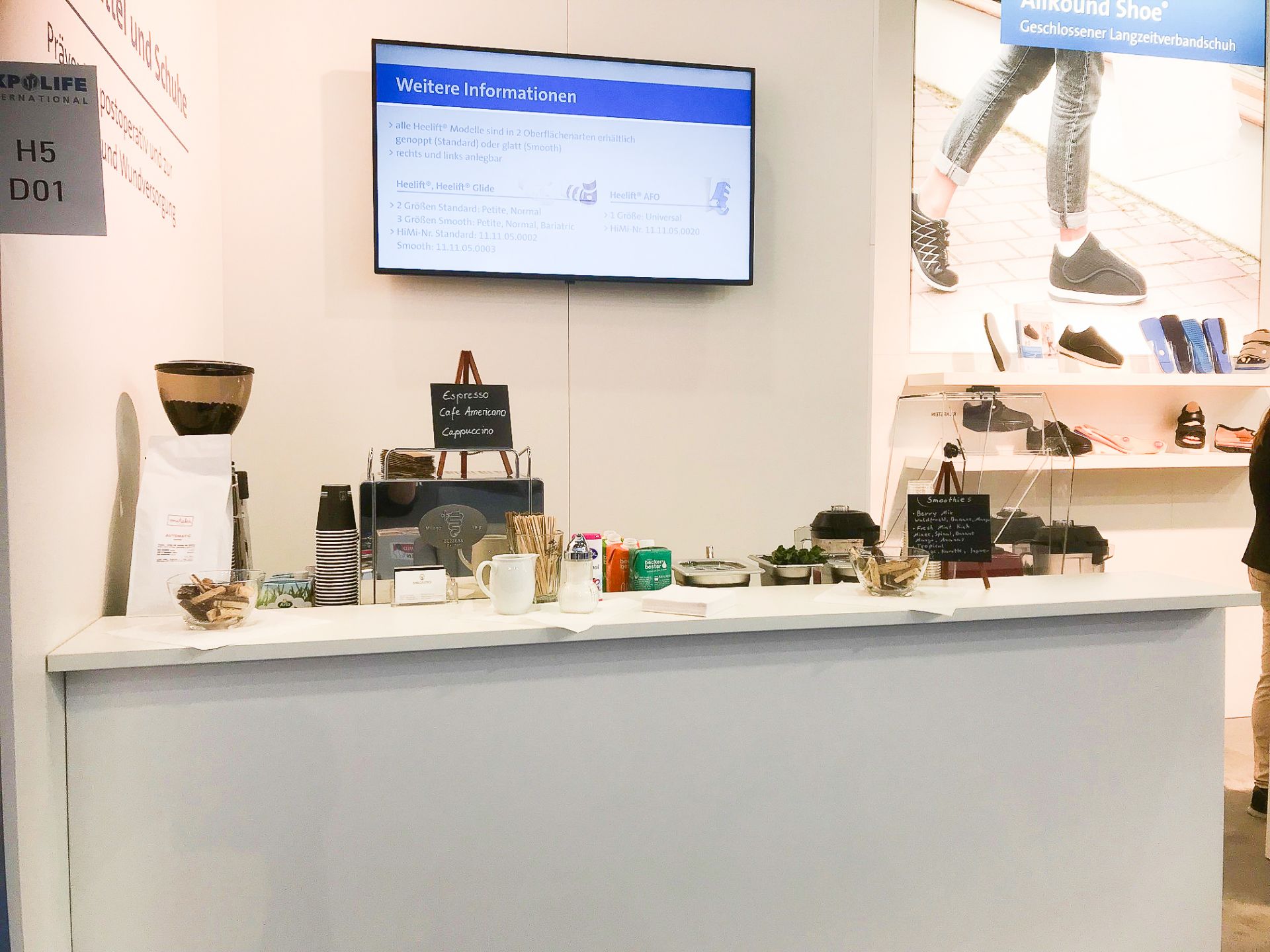 Mobile Kaffeebar Messestand