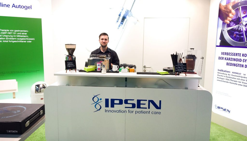 Messestand Catering Deutscher Kongress für Endokrinologie