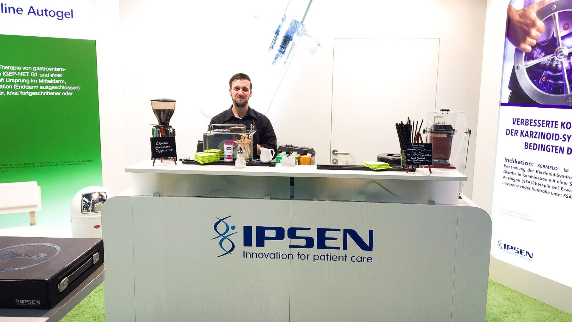 Messestand Catering Deutscher Kongress für Endokrinologie