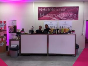 mobile Kaffee- und Vitaminbar mieten, Firmen-Event