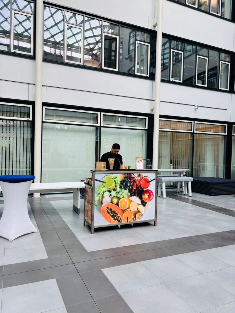 smoothiebar für firmenevent