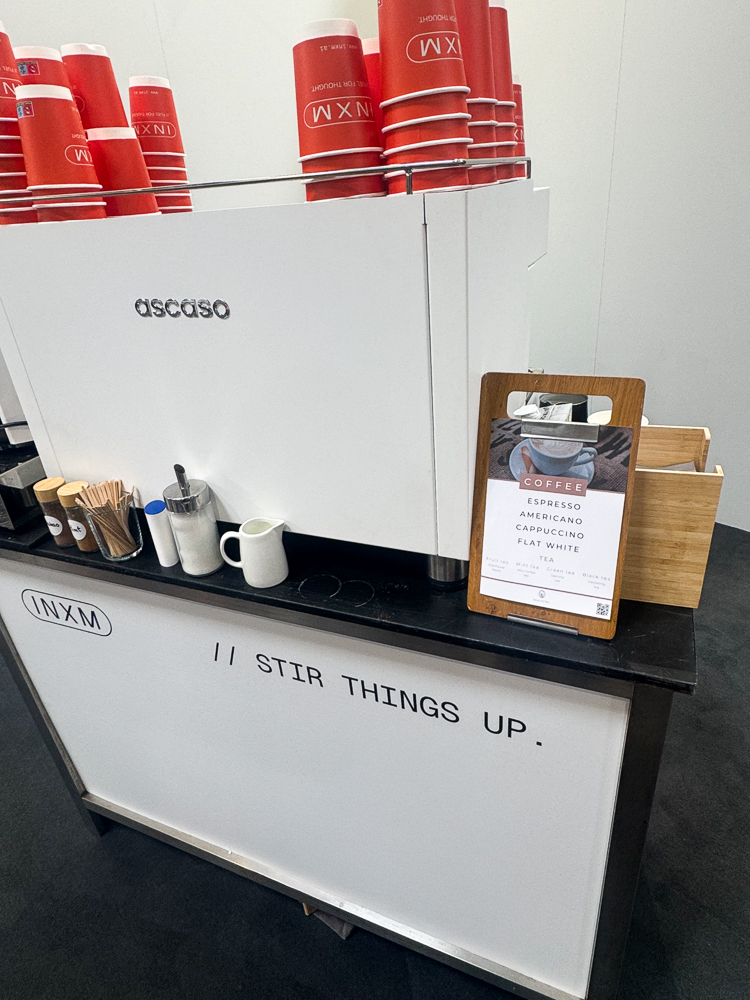 mobile kaffeebar mieten für messestand in hannover