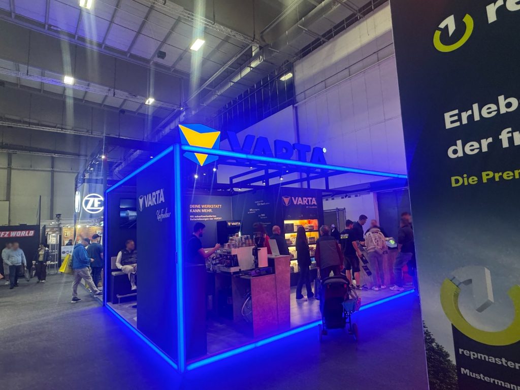 mobiler Barista messestand