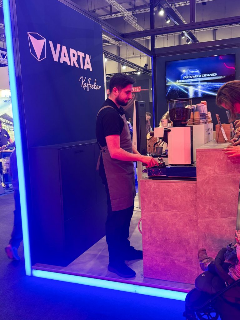 barista kaffeebar messestand