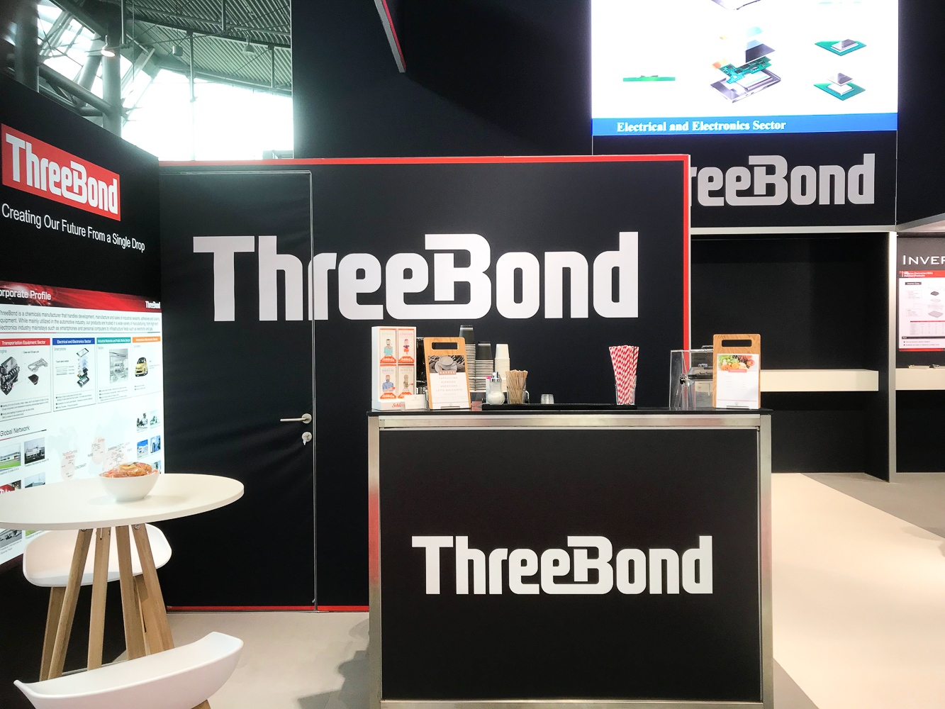 mobile bar für messestand