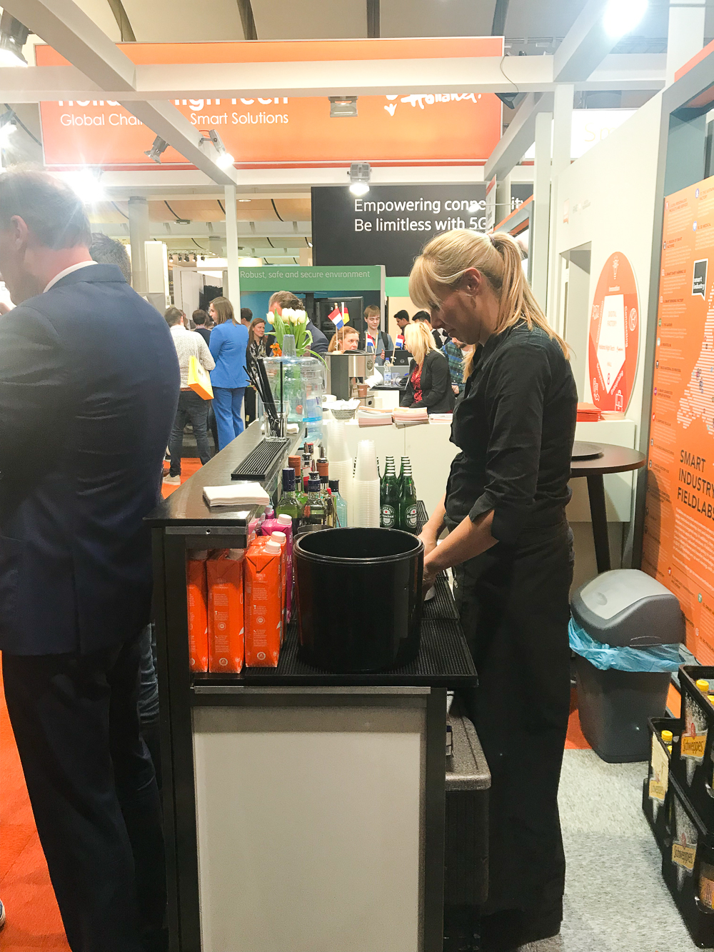 trade fair catering Hannover messe