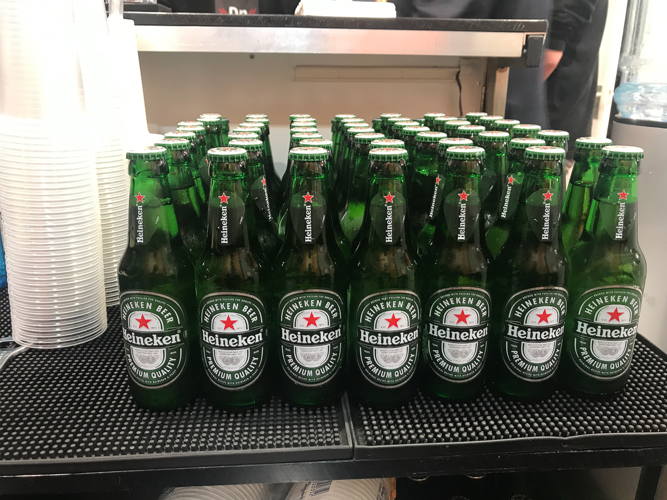 mobile bar auf Hannover messe