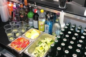 hannover messe catering-4 mobile cocktailbar für den messestand