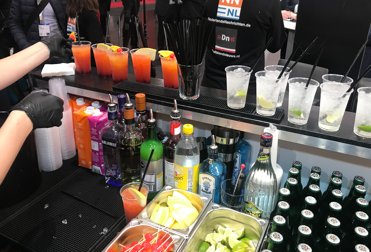 barkeeper buchen für messestand in Hannover