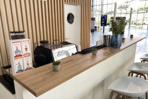 kaffeebar-messestand Kaffeemaschine Messestand