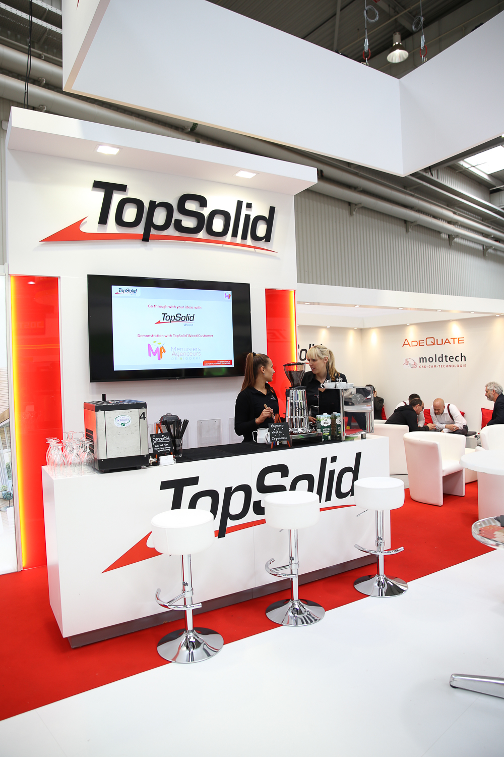 messestand ideen mobile bar mieten