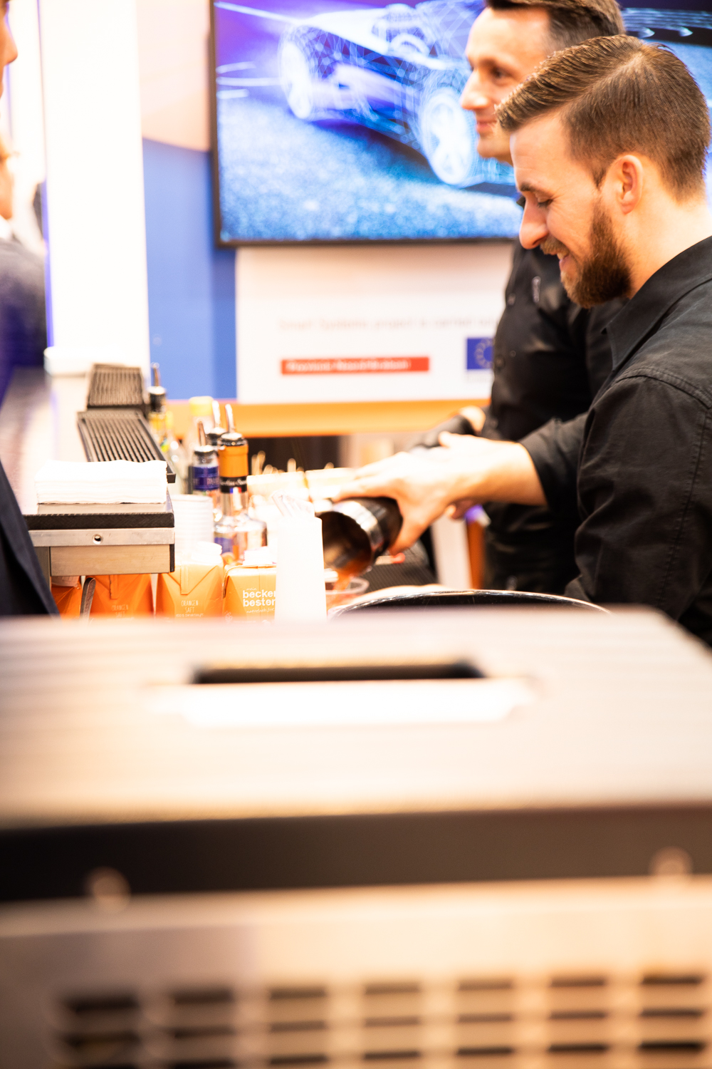 idee Standparty auf messe