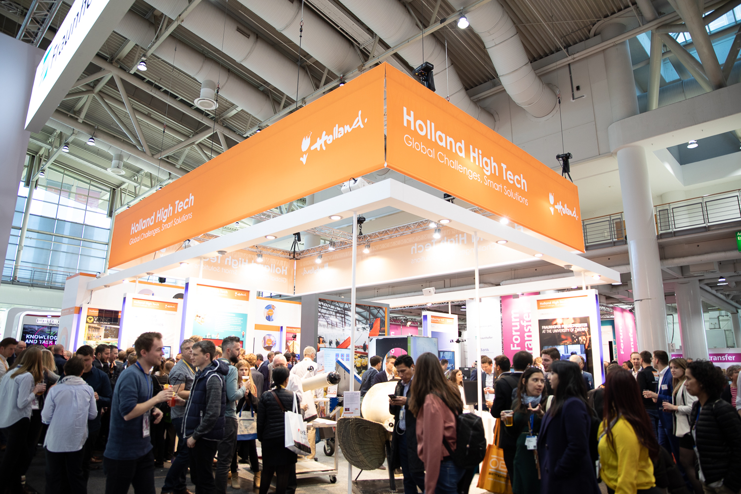 Standparty auf der Hannover Messe 