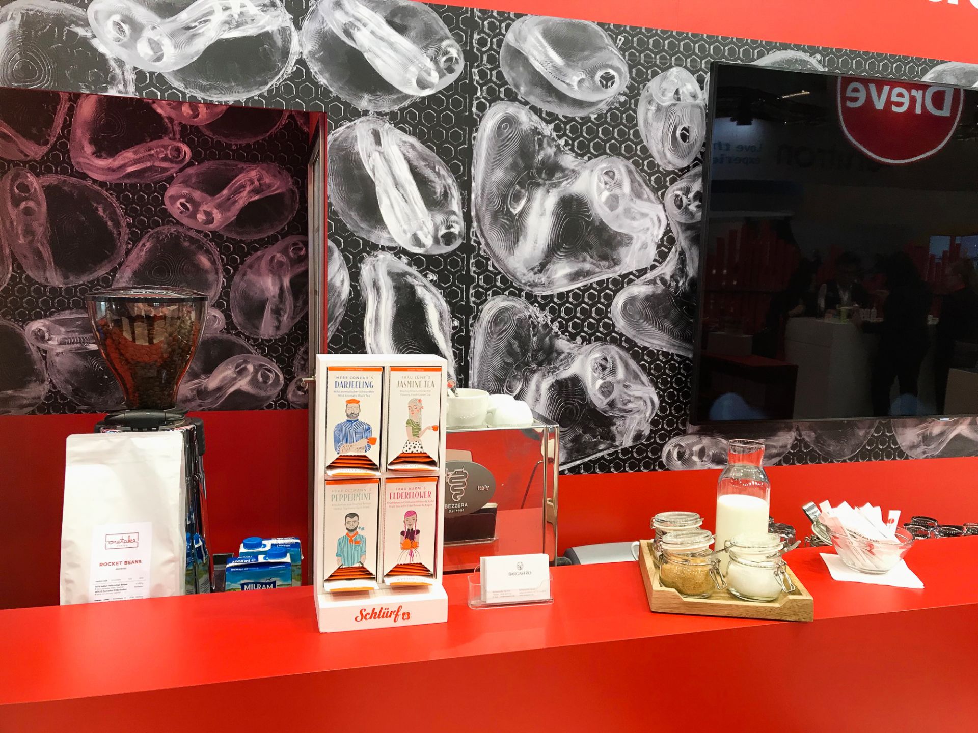 kaffeebar am messestand buchen