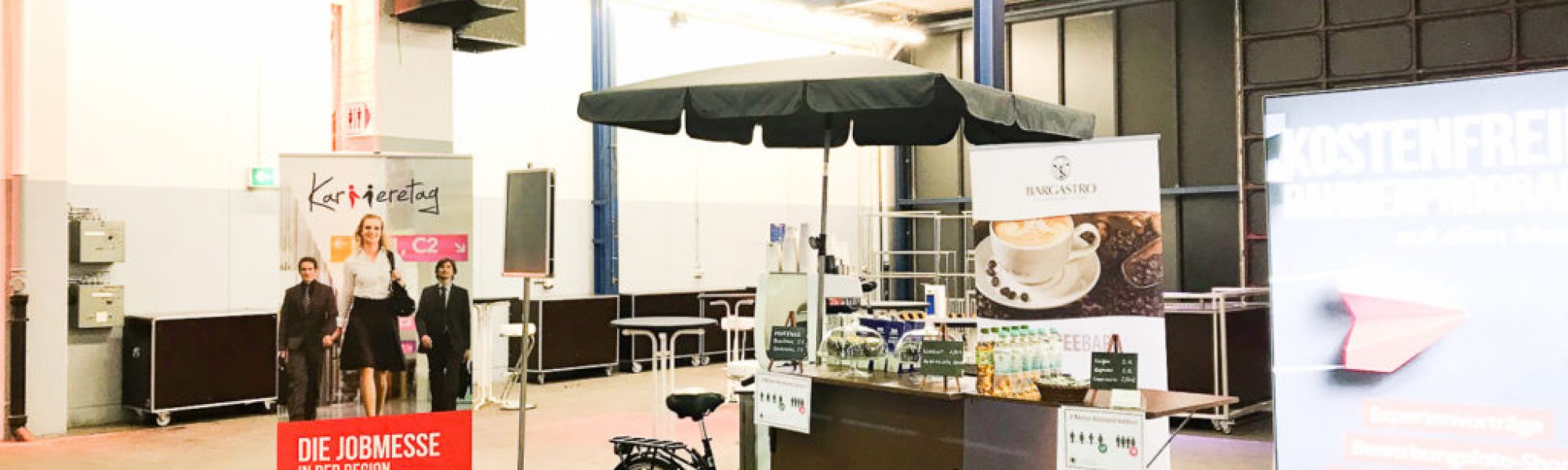 mobiles Kaffeerad mieten