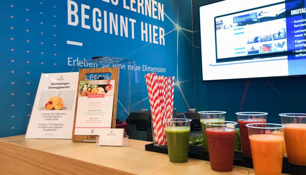 smoothies am Messestand mieten