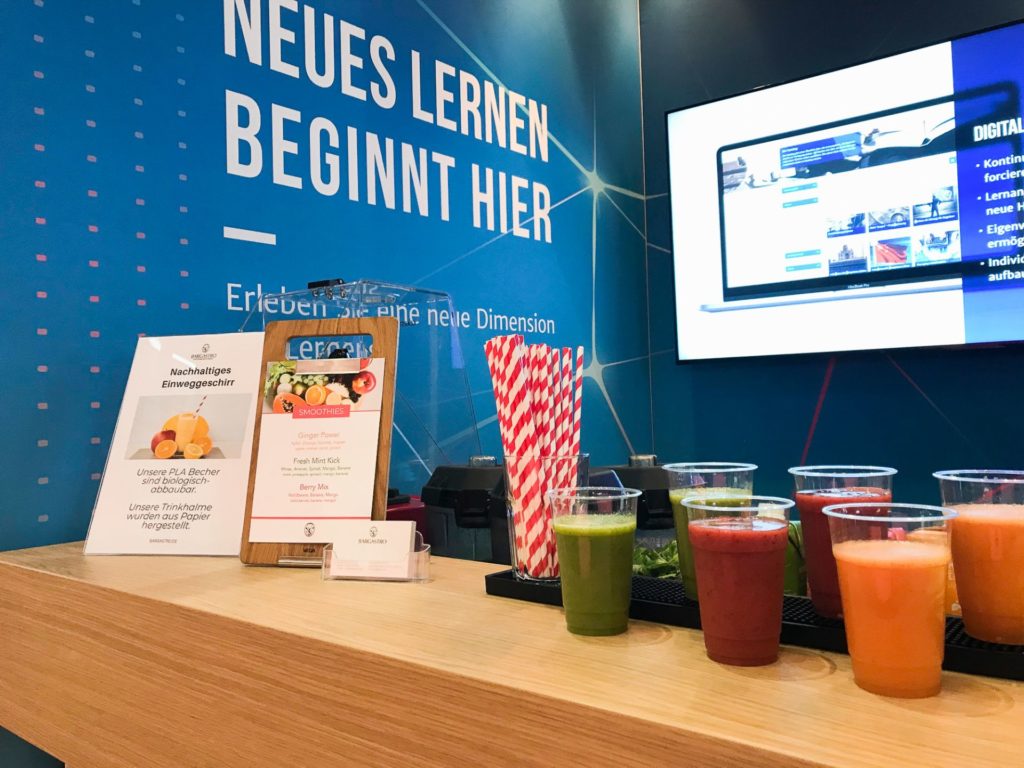 smoothies am Messestand mieten