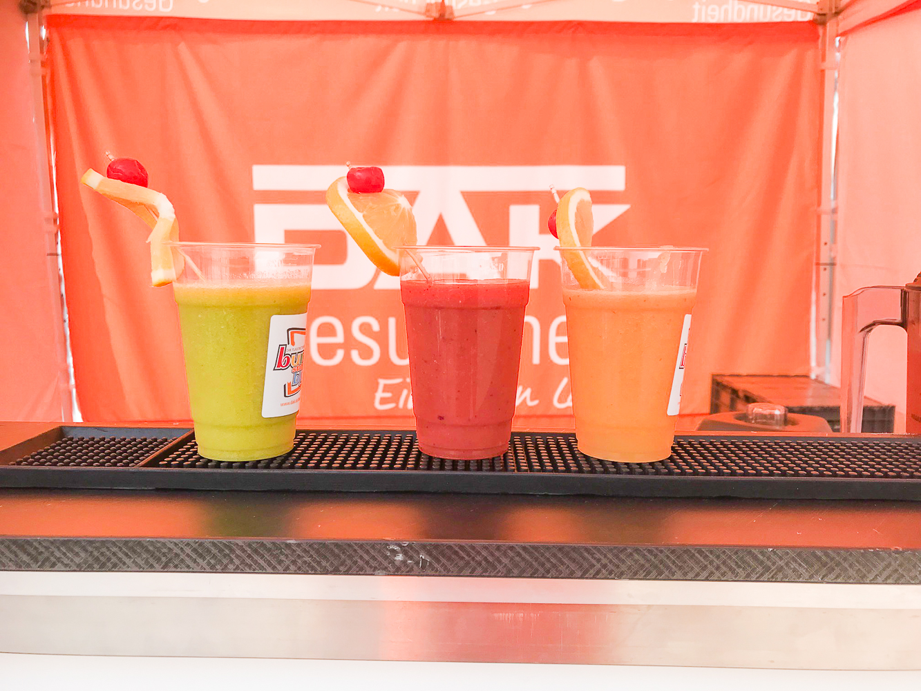Smoothies auf dem LVZ Kinderfest