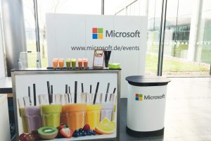 mobile smoothiebar mieten messestand messe catering-6 mobile bar mieten für Messestand