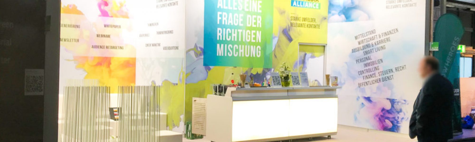 mobile Smoothie Bar für Messestand mieten