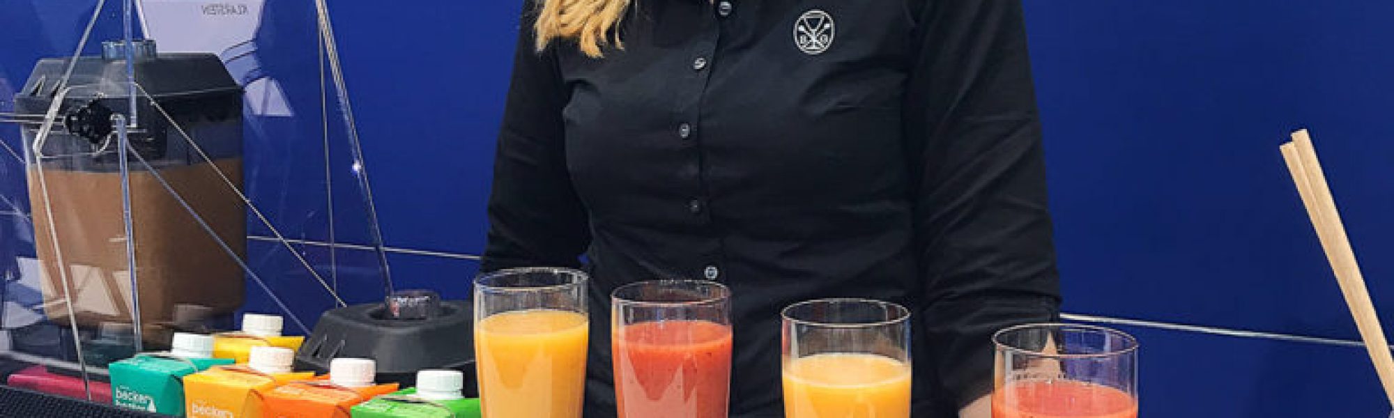 vitaminbar auf der EMO Messe