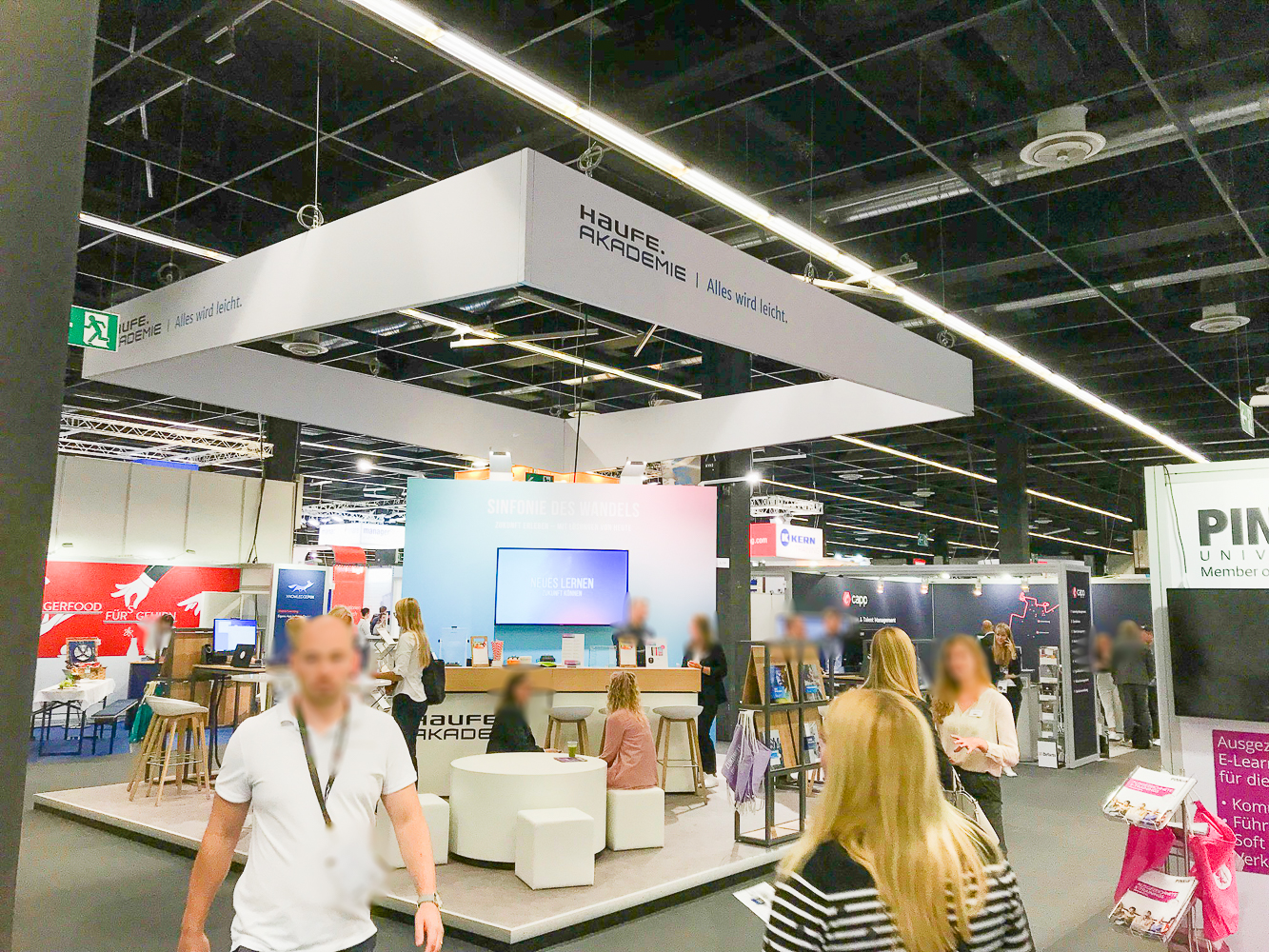 mobile smoothiebar am messestand