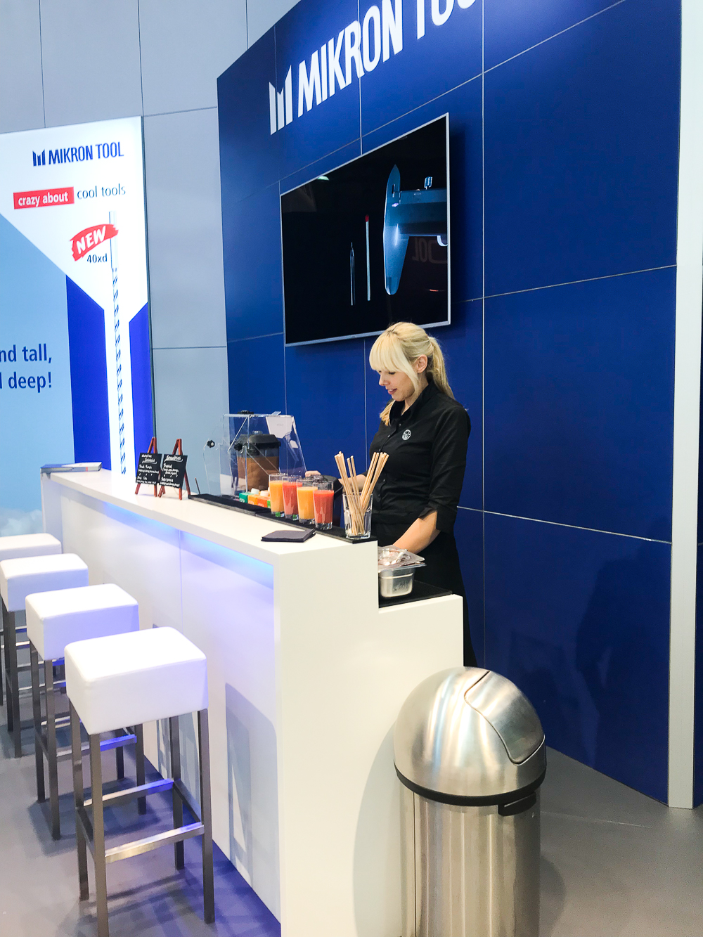 mobiler barista für messestand und Event 