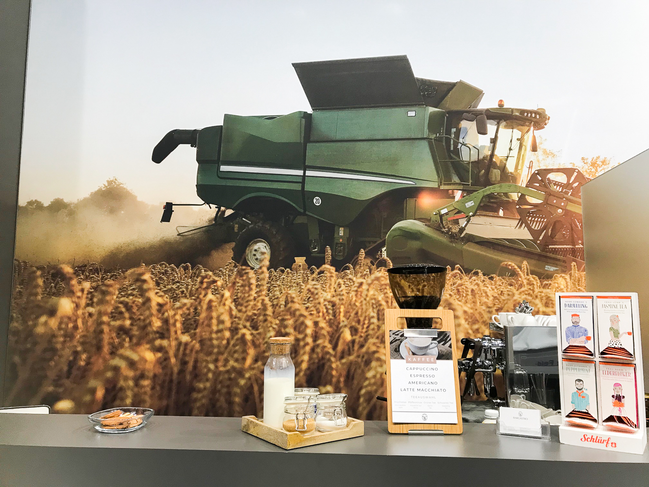 barista auf der Agritechnica