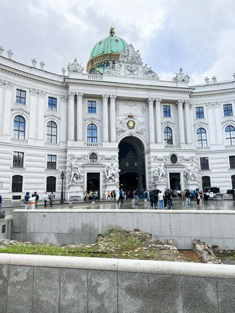 Blick auf ein Gebäude in Wien