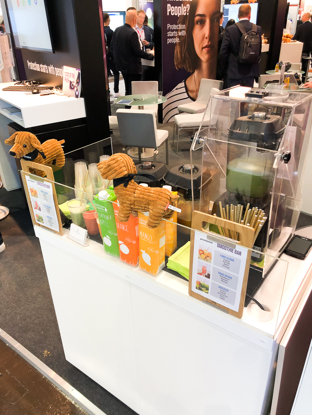 it-sa messestand smoothies buchen