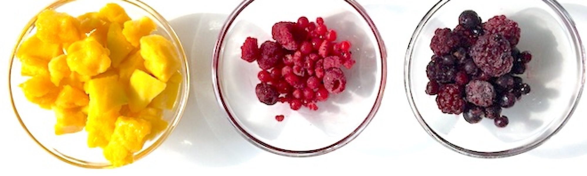 Zutaten für den Smoothie zur Deutschen Einheit