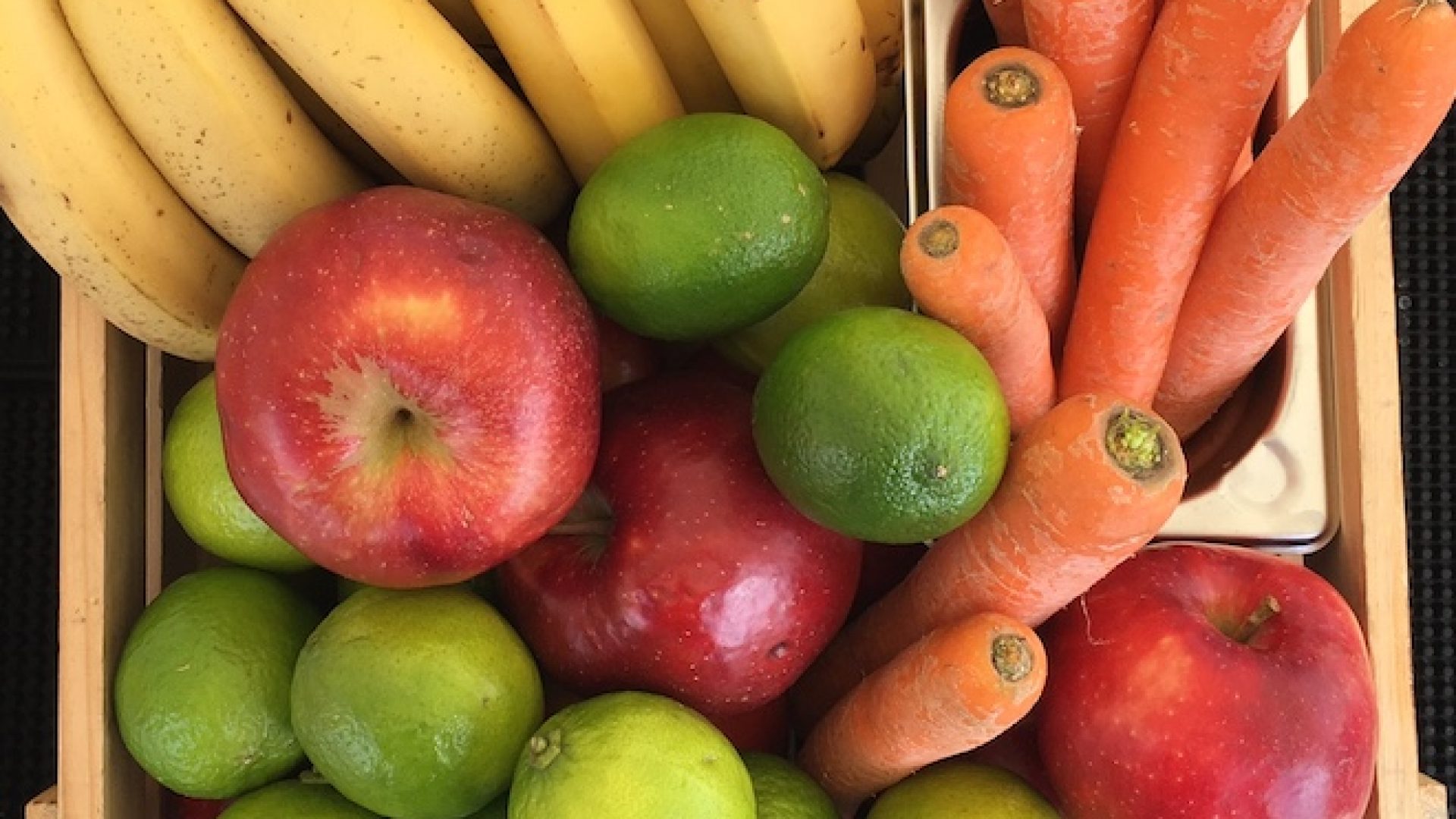 Obst-Kiste auf dem Reitturnier in Burgwedel
